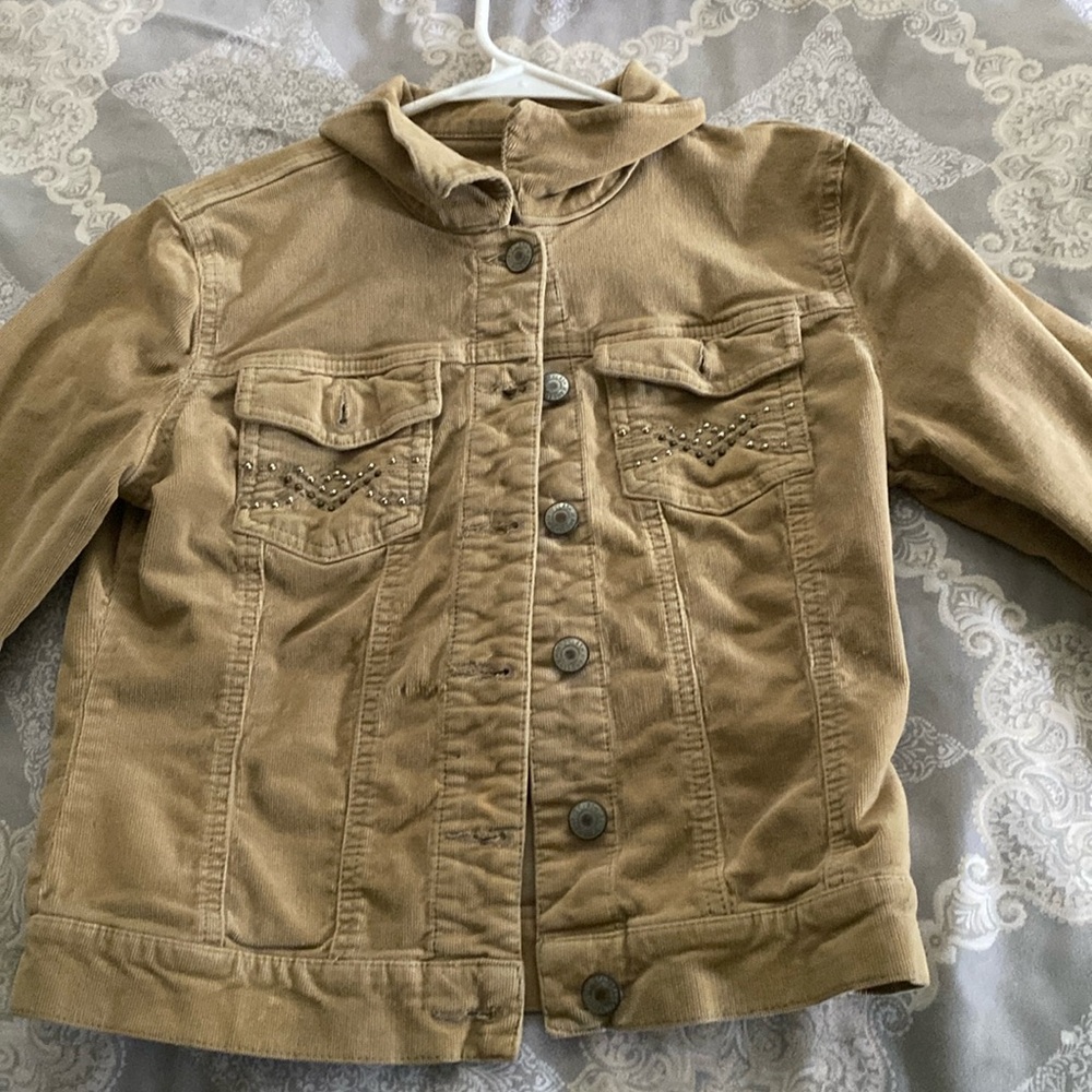Corduroy cropped jacket in very good condition